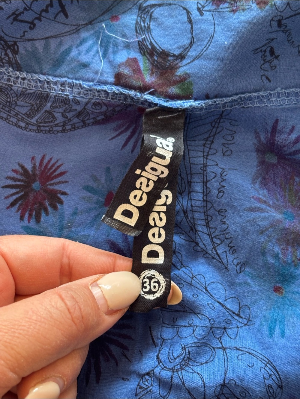 DESIGUAL, collared embroidered jacket! - Picture 5 of 15